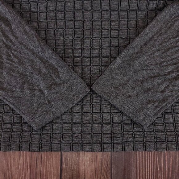 NWT Armani Collezioni Mens Size XXL Gray Crew Neck Pullover Shirt Viscose Blend - Picture 7 of 16